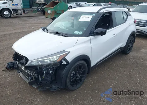 2023 Nissan Kicks Sr Xtronic Cvt из США, поврежденный, VIN 3N1CP5DV6PL506007
